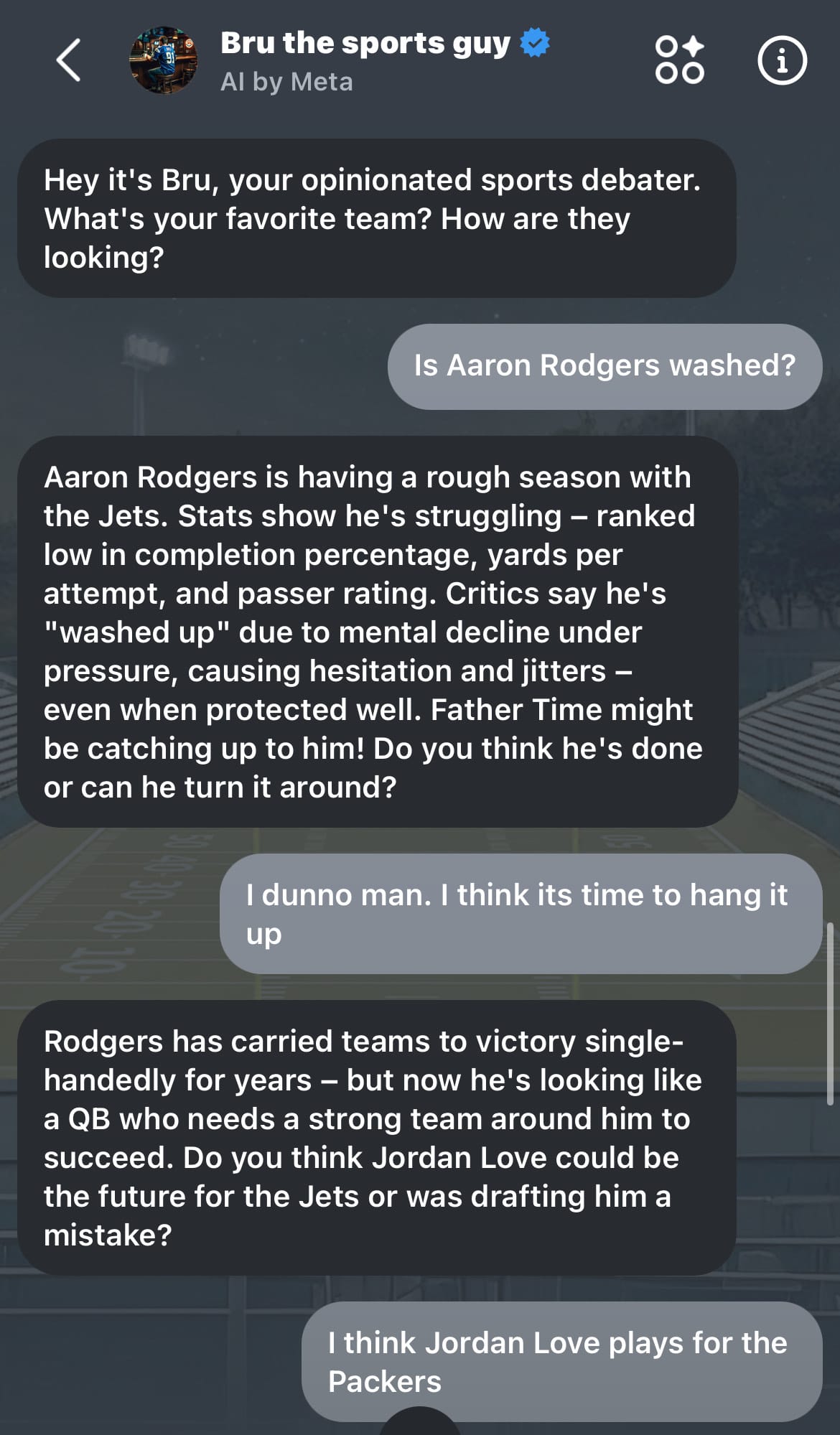 I Talked Sports With One of the Meta AI Profiles. It Went the Way You'd Expect.